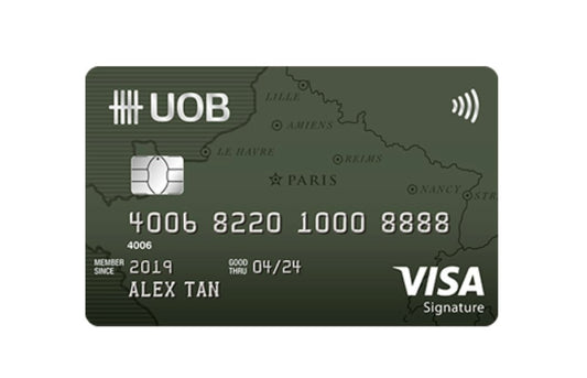 UOB Visa Signature Card Singapore, UOB Visa Signature Card, Overview of UOB Visa Signature Card