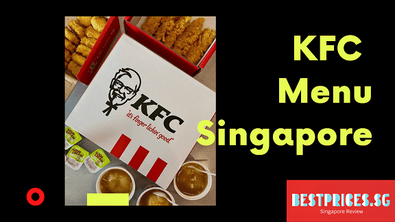 KFC Menu Singapore