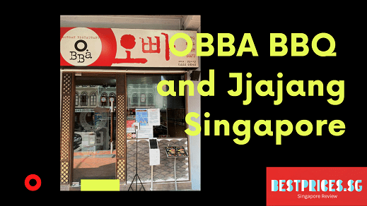 O.bba bbq and Jjajang Menu Singapore 2025