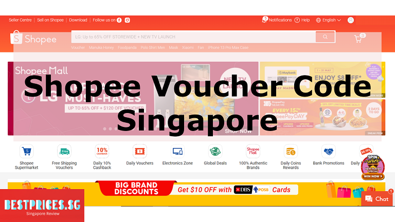 Shopee Voucher Code Singapore