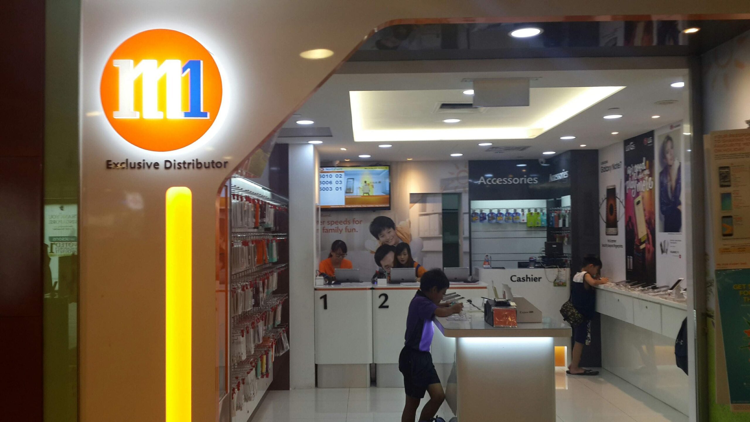 M1 Shops in Singapore