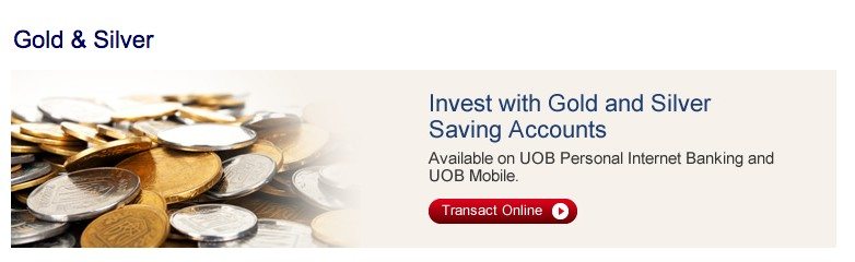 uob gold account