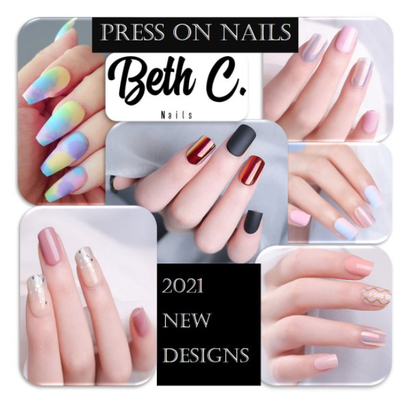 Square Nail Art Press On Nails is New Nail Wrap Designs This Year